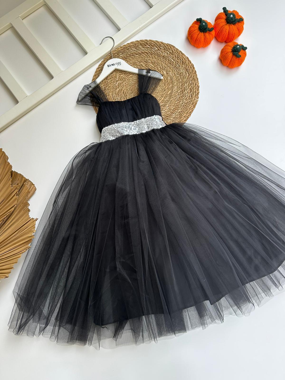 Tütü Abiye Elbise Siyah