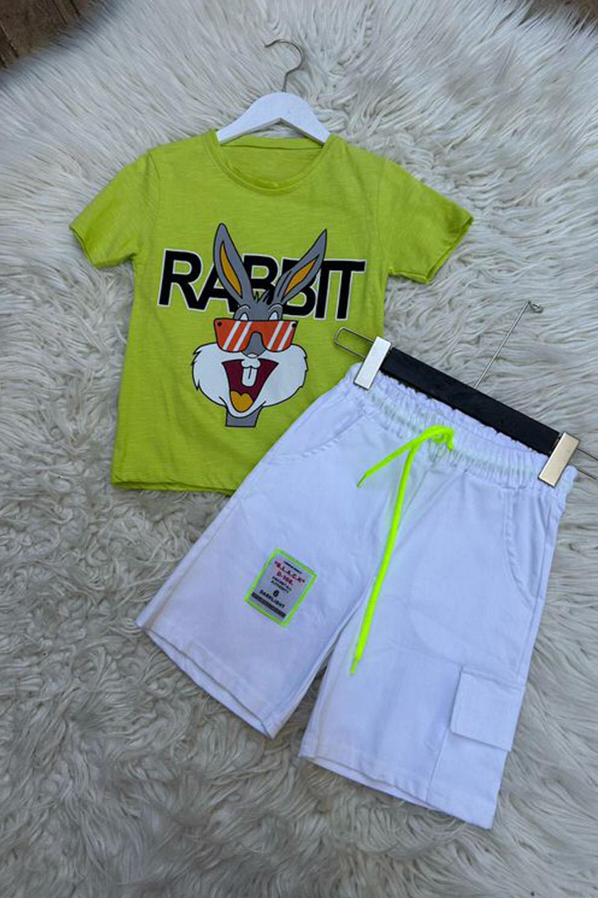 Bugs Bunny Şort Takım Yeşil