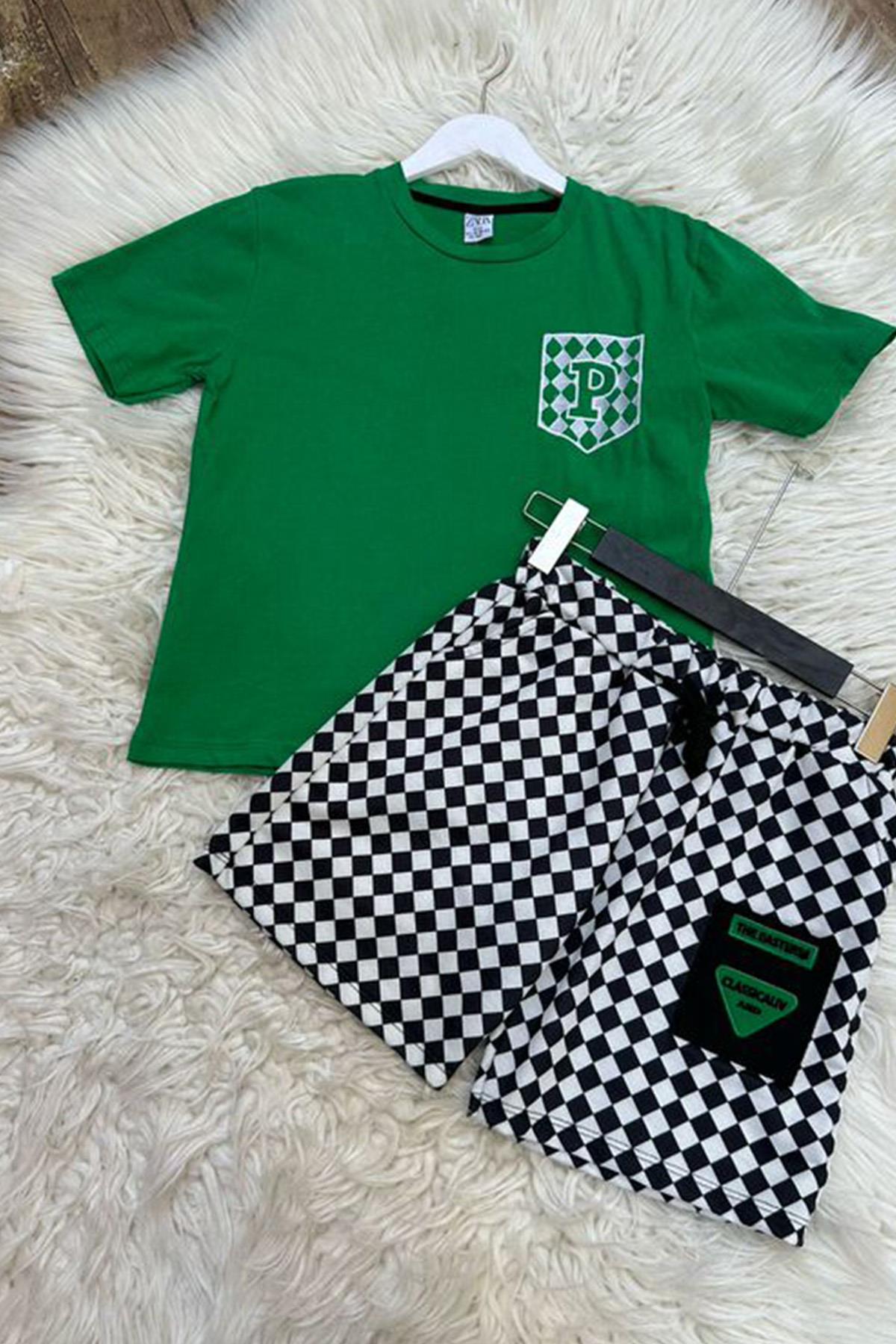 Şortlu Takım Yeşil 