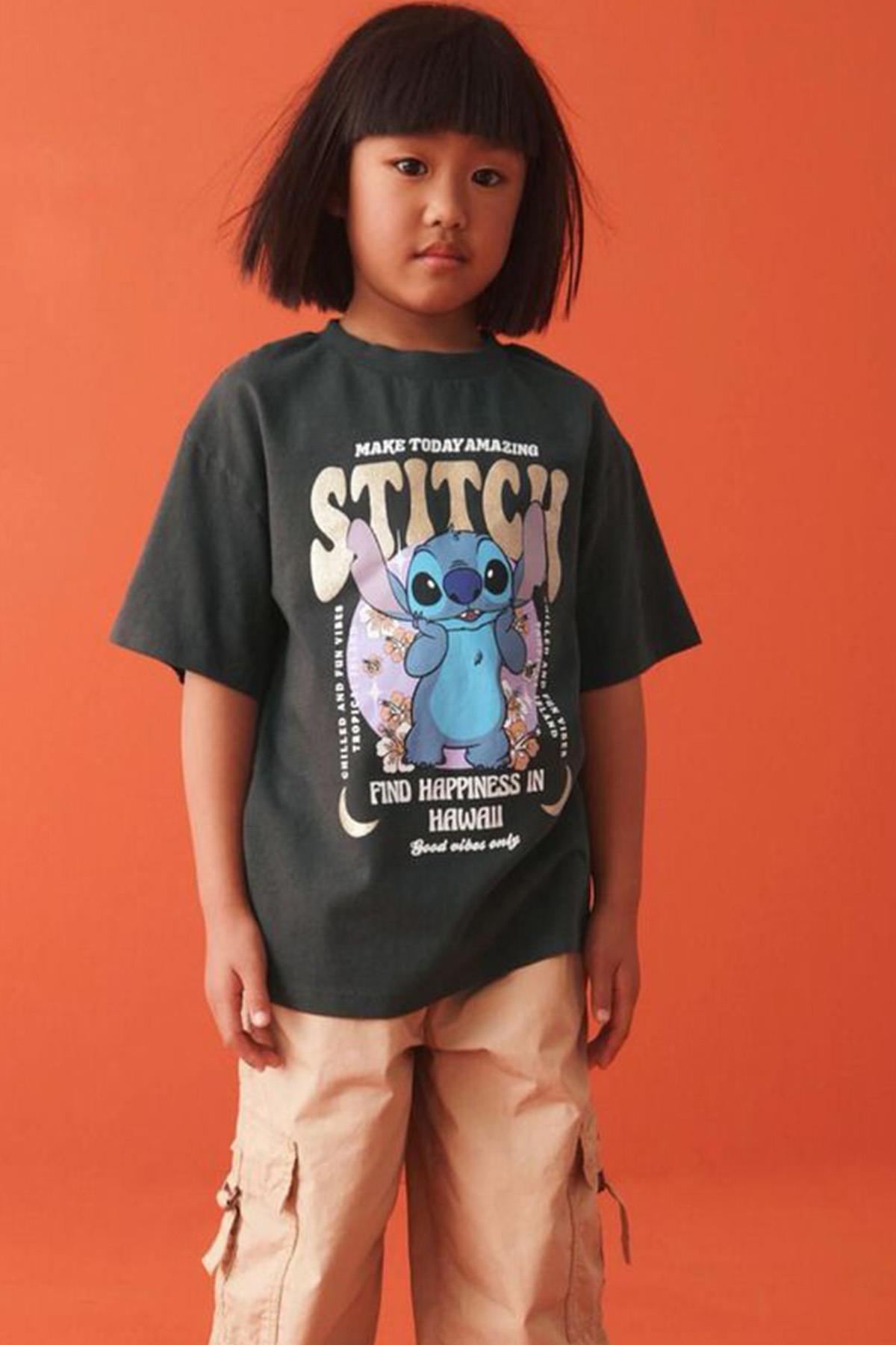Stitch Tshirt Füme