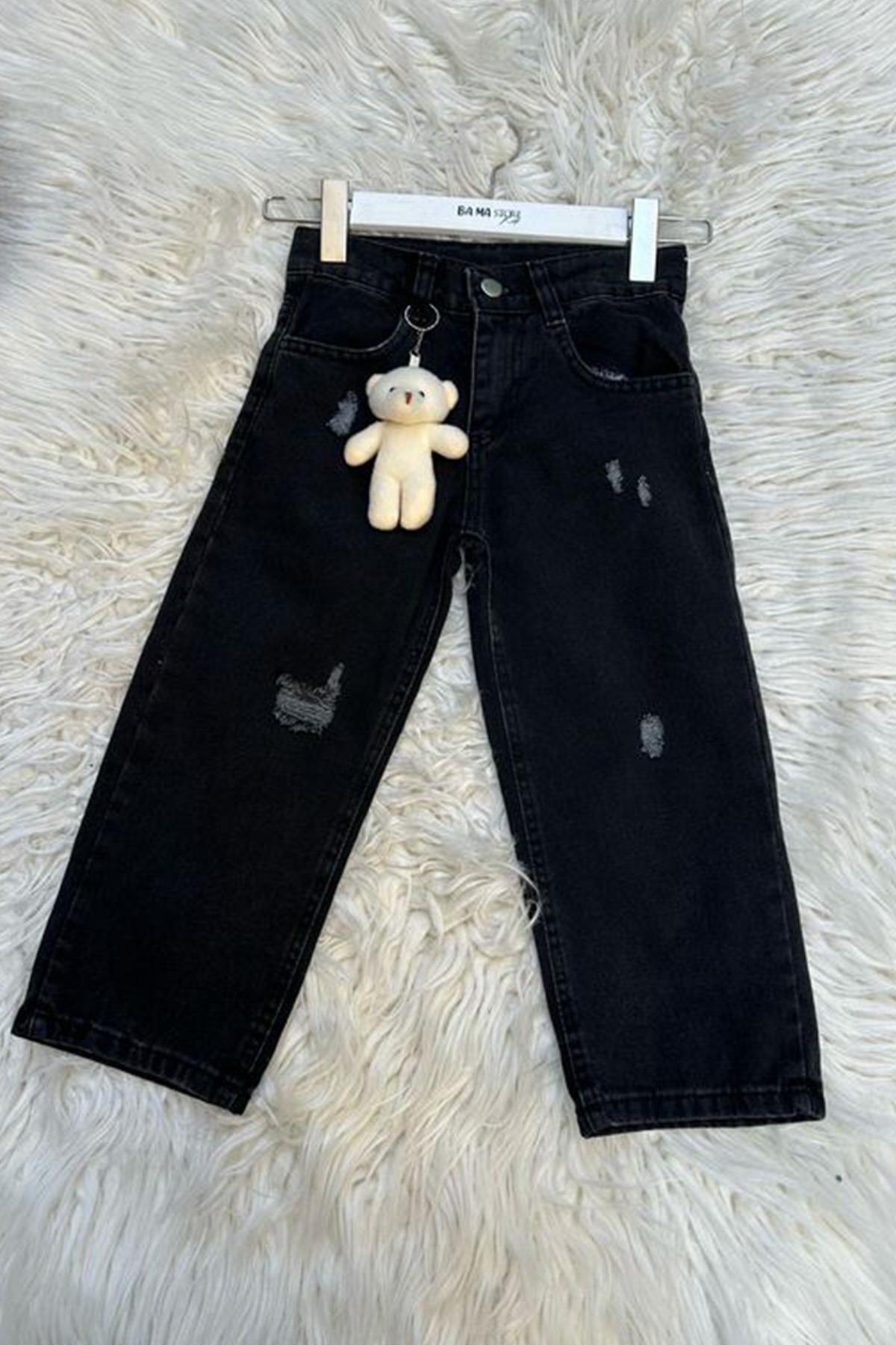 Teddy Kot Pantolon Siyah