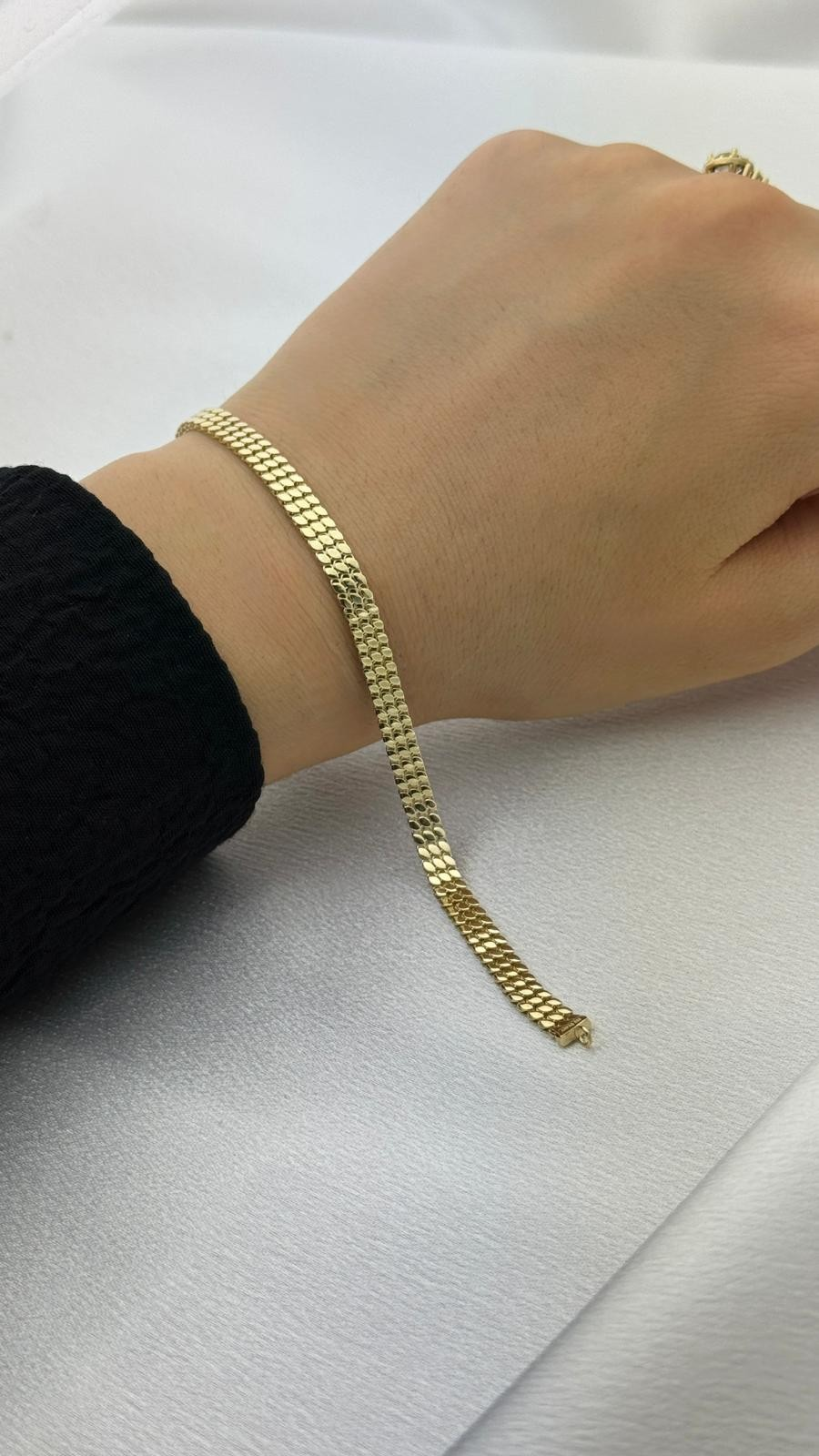 14 Ayar Unisex Klasik Bileklik