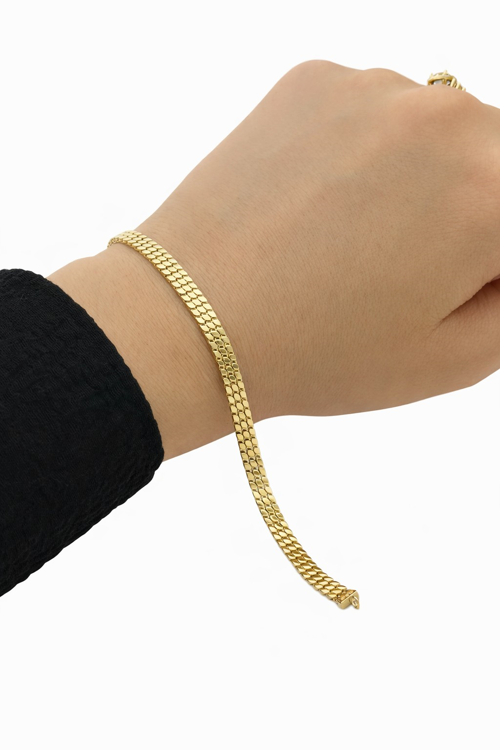 14 Ayar Unisex Klasik Bileklik