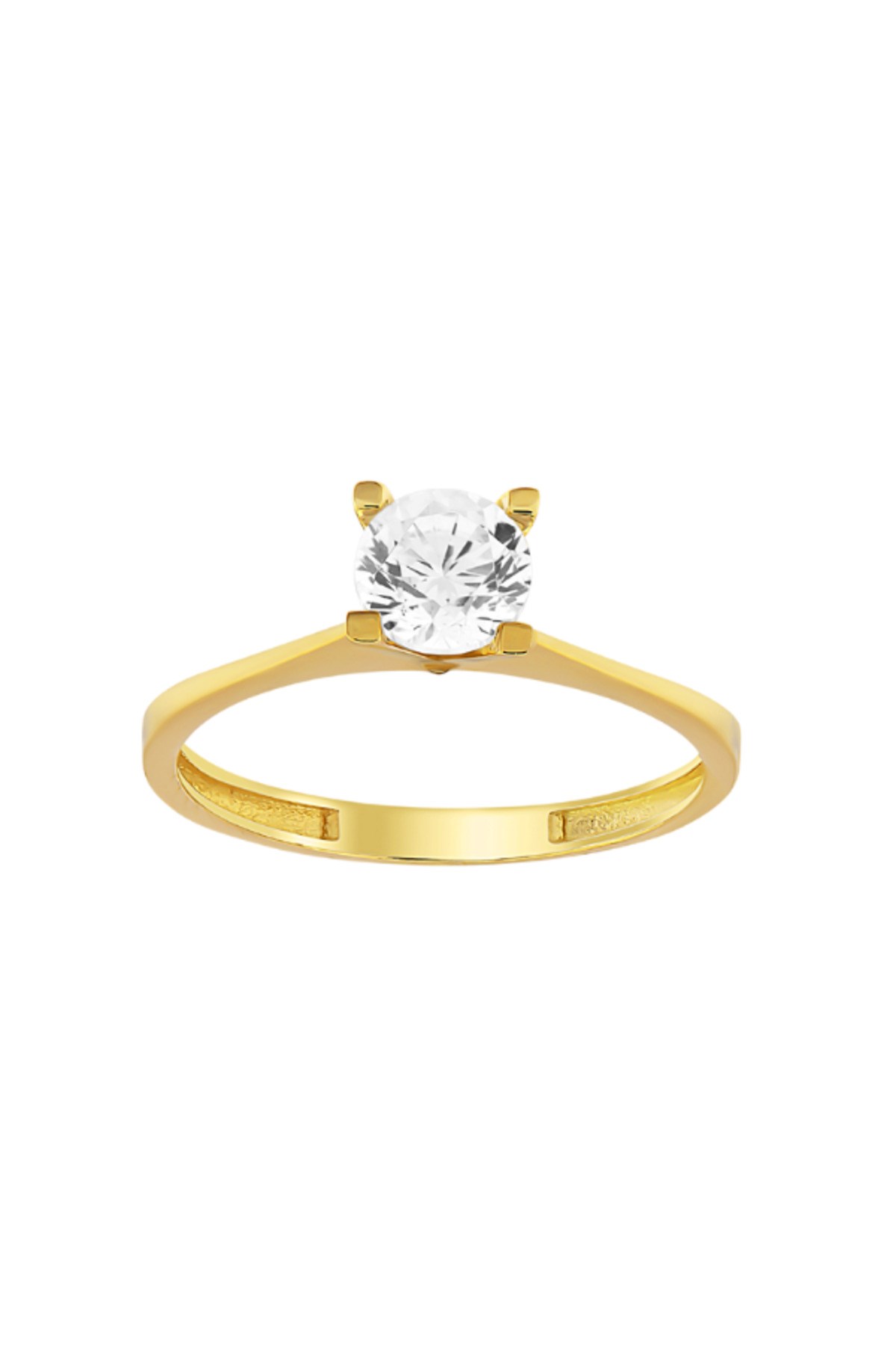 Altın Tektaş Yüzük