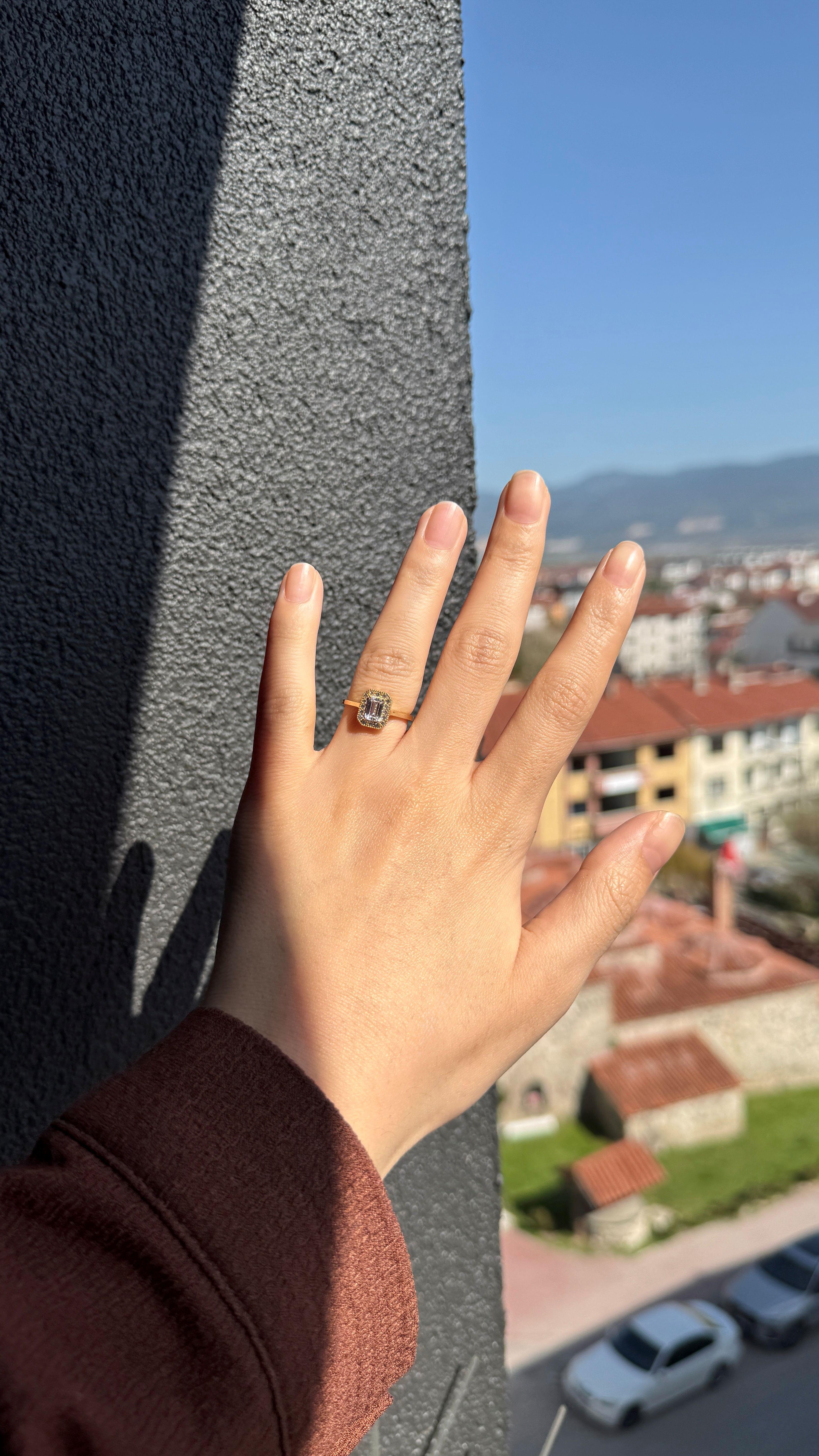 Baget Kesim Altın Yüzük