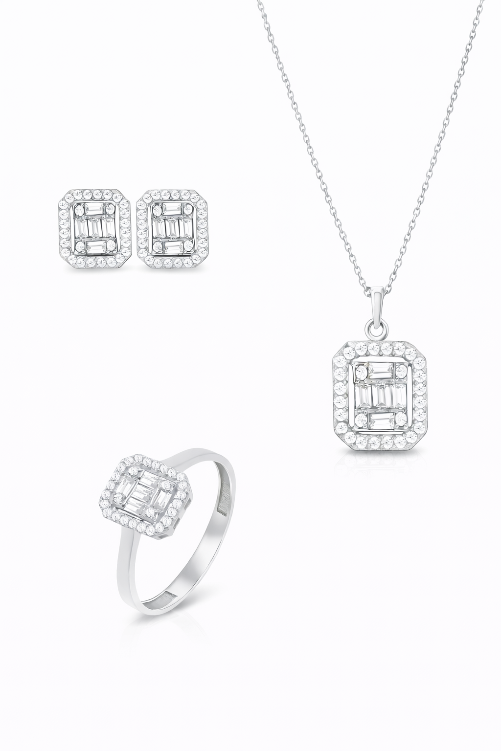 Baget Set (Kolye, Küpe, Yüzük)