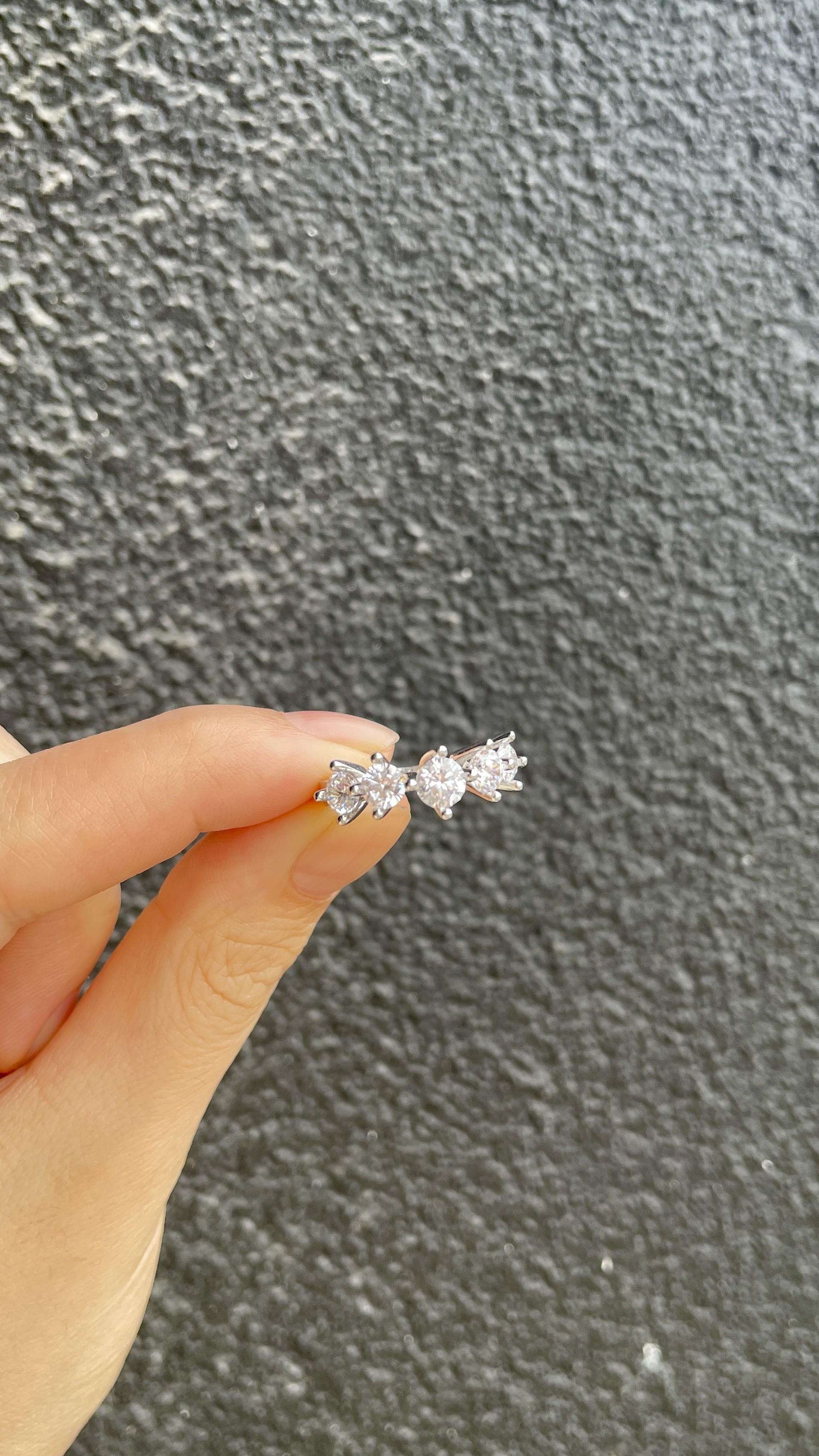 Beştaş Beyaz Altın Yüzük