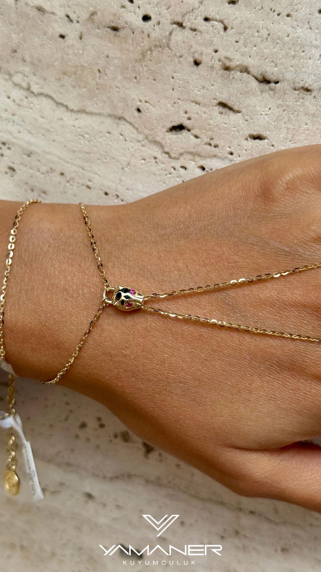 Cetaş Eterna Panter Figürlü Şahmeran