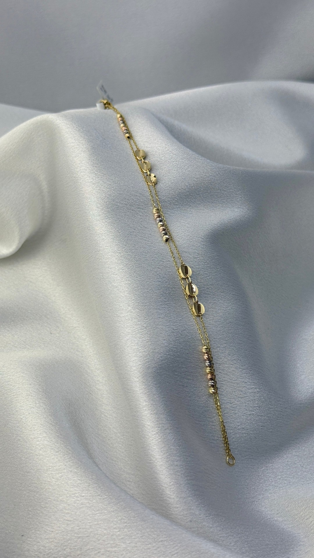 Çift Zincirli Dorika Toplu Bileklik