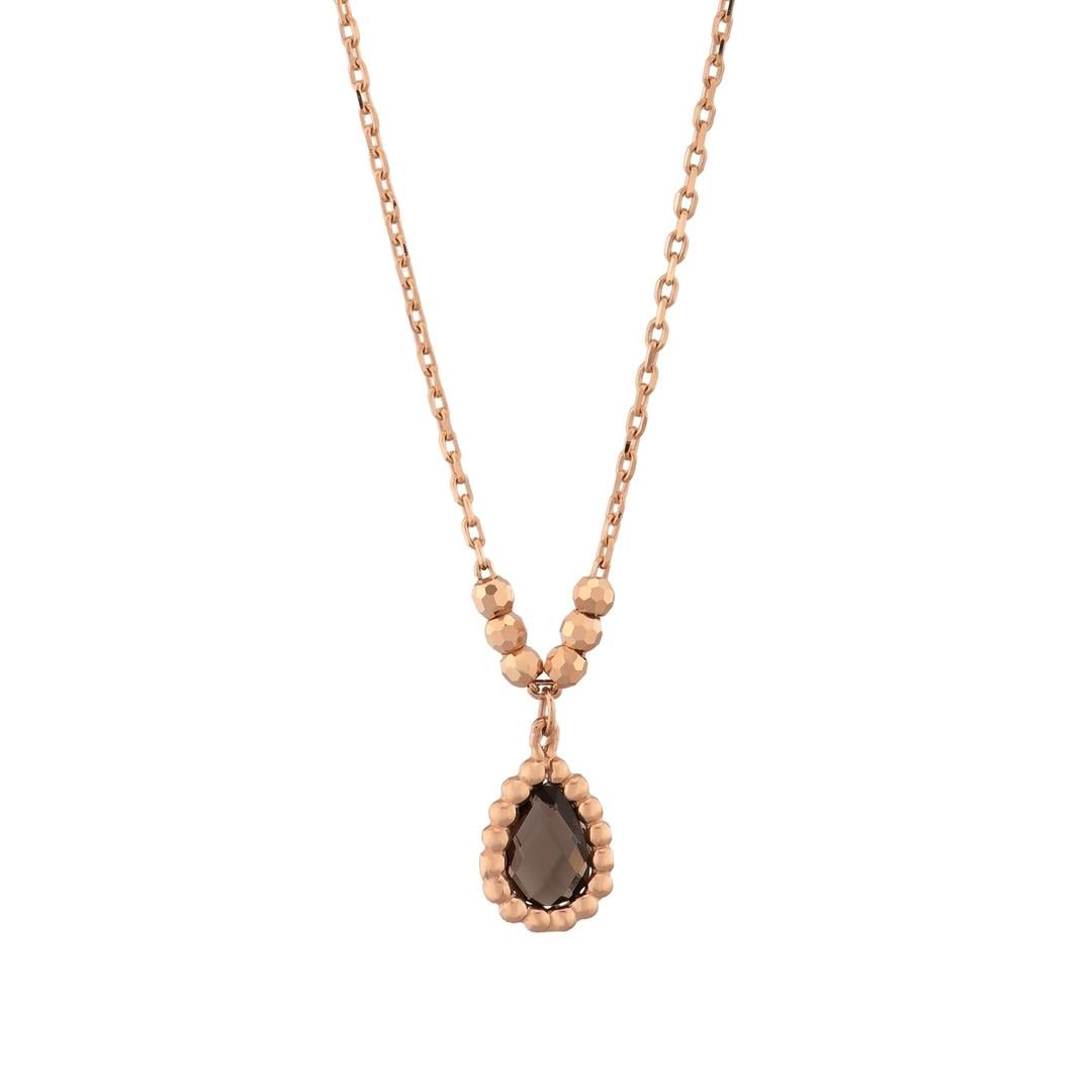 Damla Taşlı Dorika Toplu Kolye