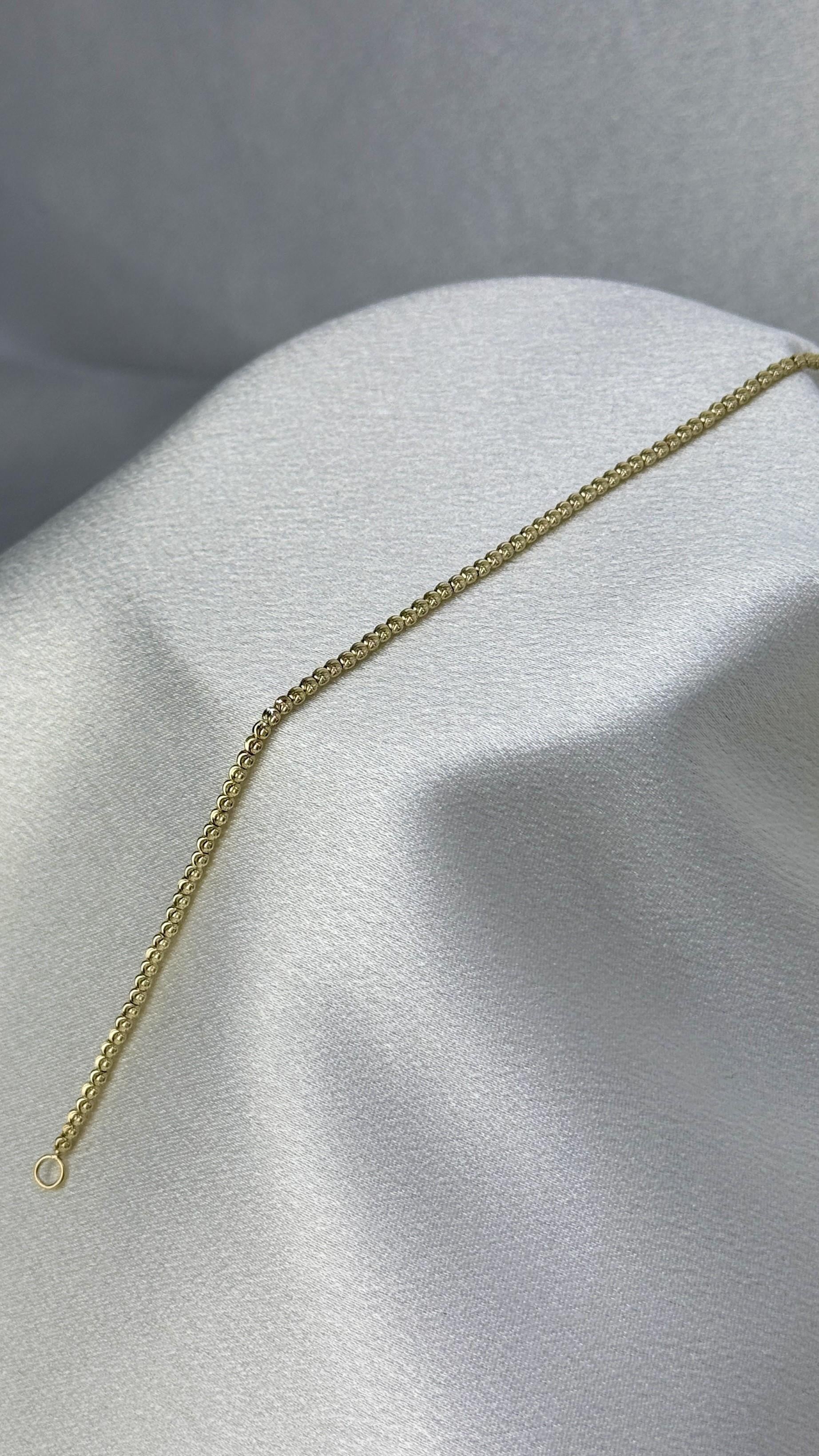 Işıltılı Altın Bileklik