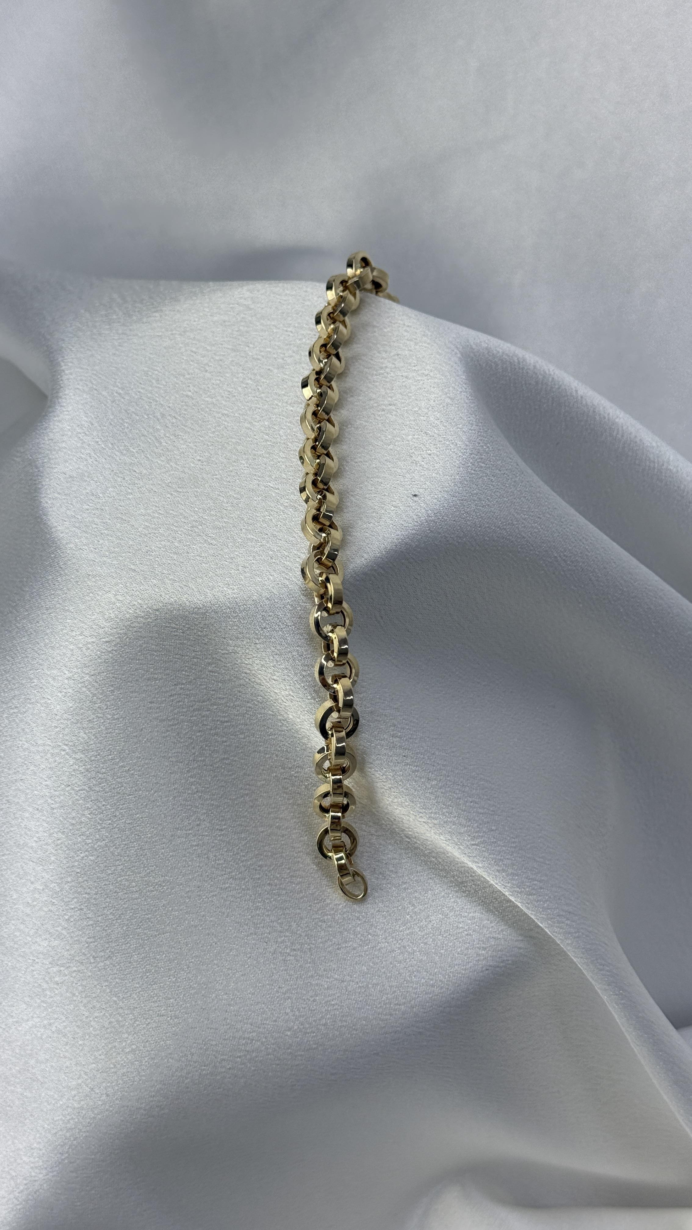 Kalın Halka Altın Bileklik