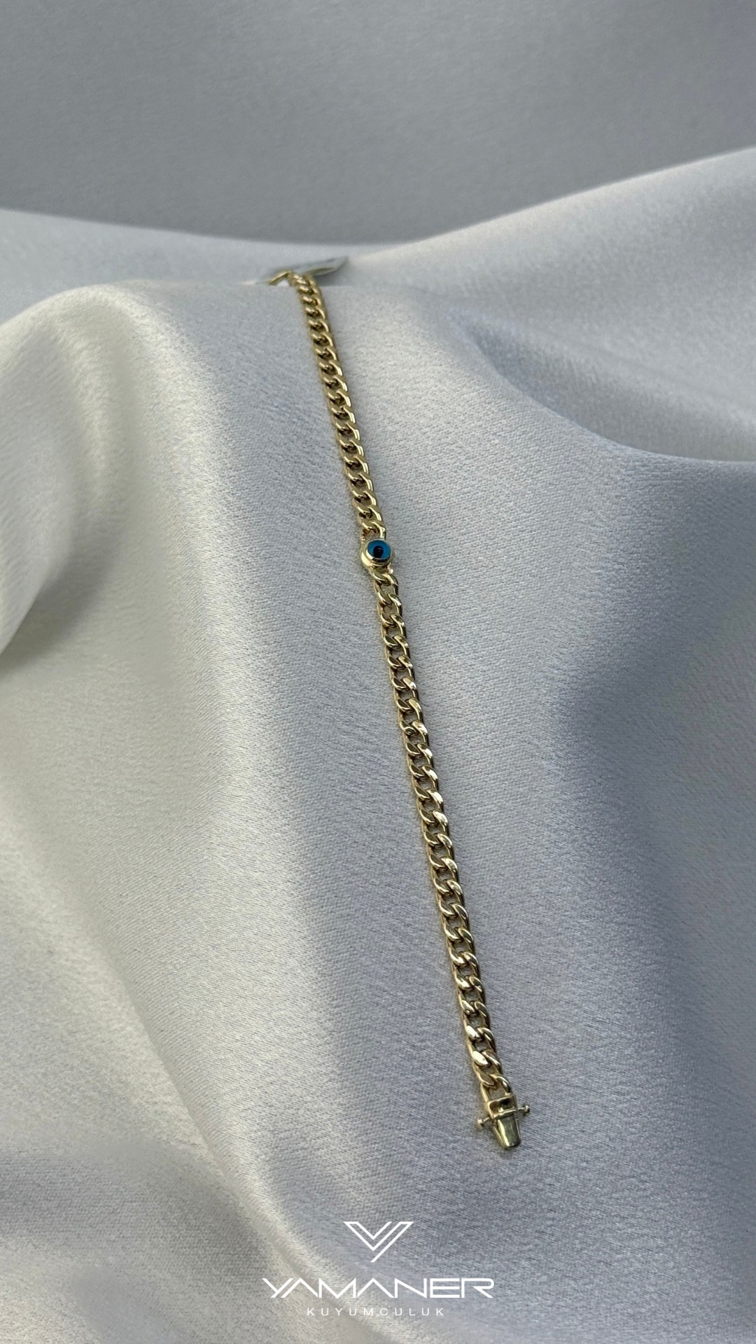 Nazar Boncuklu Klasik Bileklik