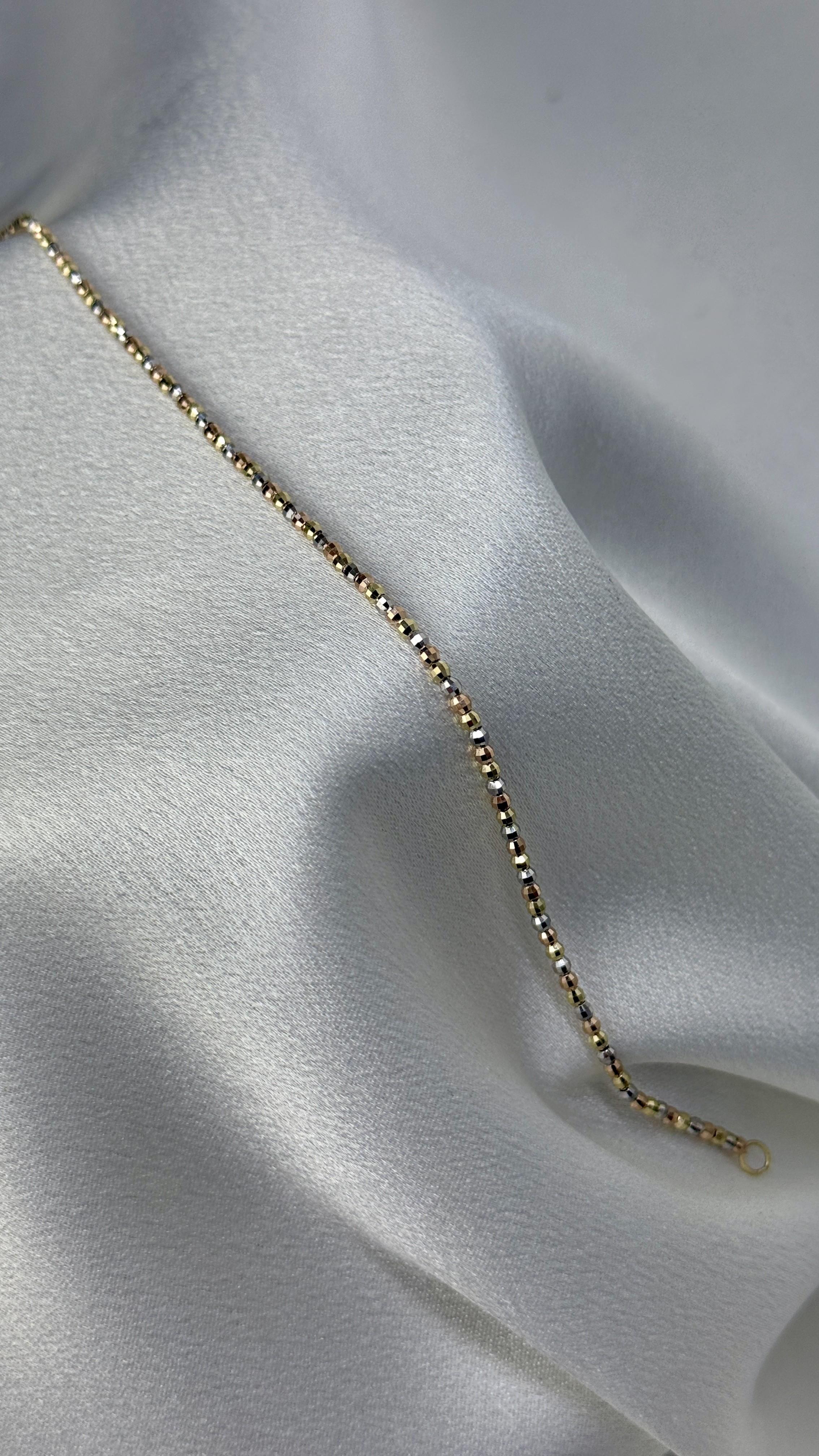 Renkli Toplu Altın Bileklik