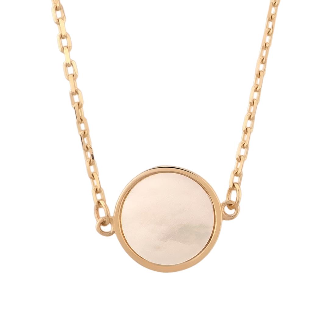 Sedefli Altın Kolye