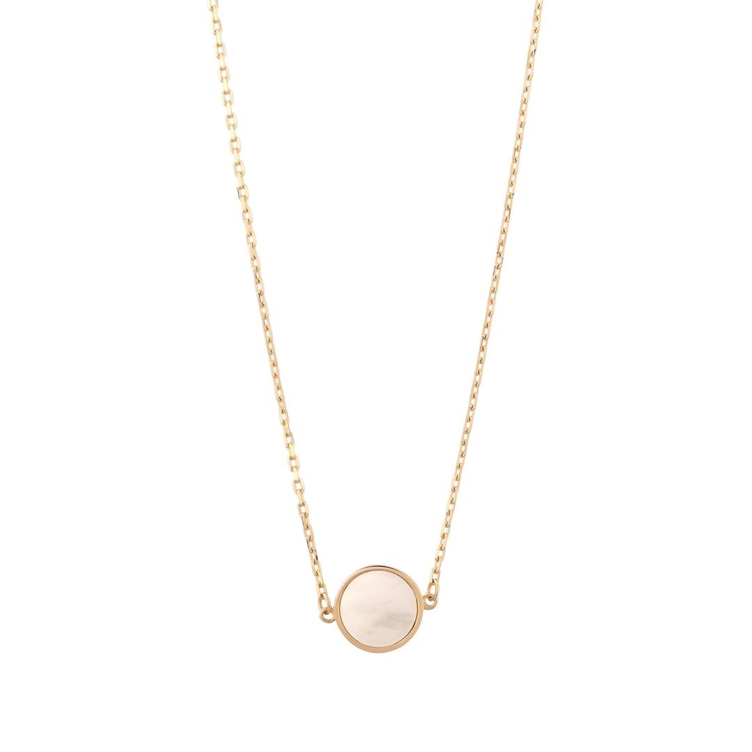 Sedefli Altın Kolye