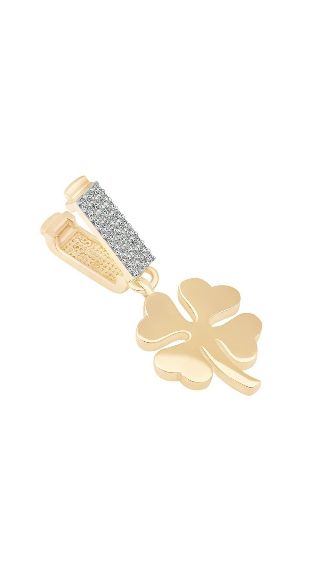 Yonca Sallantılı Bileklik Charm