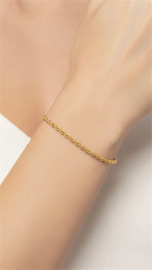 14 Ayar Halat Zincir Bileklik 