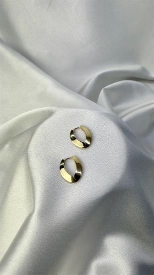 Bombeli Altın Küpe