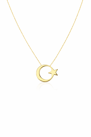 Büyük Ay ve Yıldız Kolye