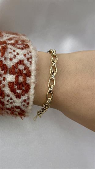 Gösterişli Altın Bileklik