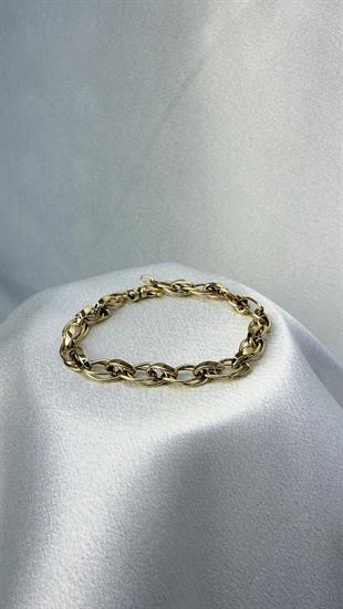 Gösterişli Altın Bileklik