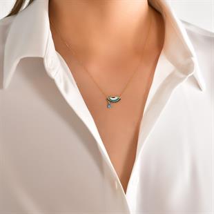 Göz Figürlü Kolye