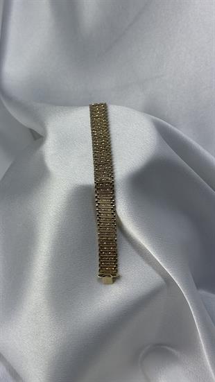 Hasır Altın Bileklik