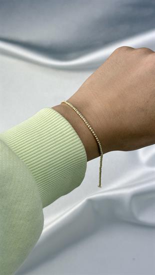 Işıltılı Altın Bileklik