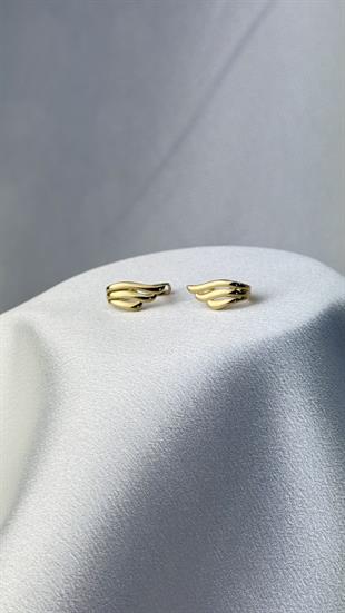 J Model Altın Küpe