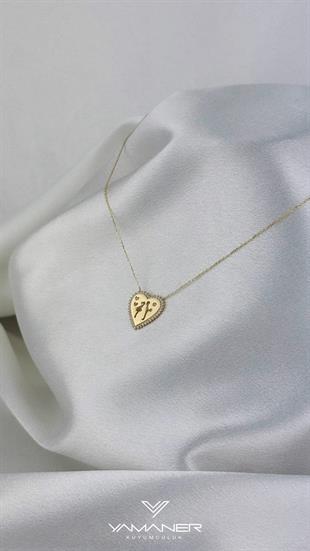 Kalpli Karikatür Kolye