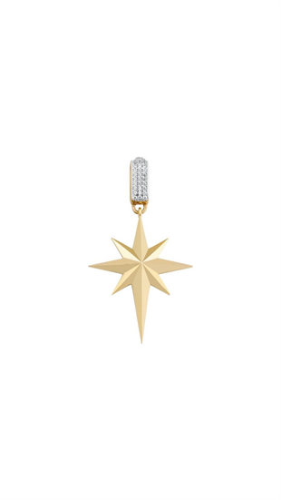 Kuzey Yıldızı Kolye Ucu Charm