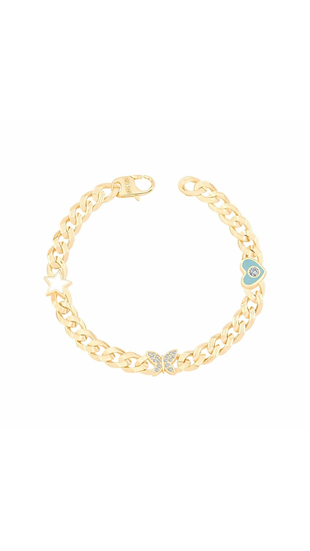 Mineli Gurmet Çocuk Bilekliği