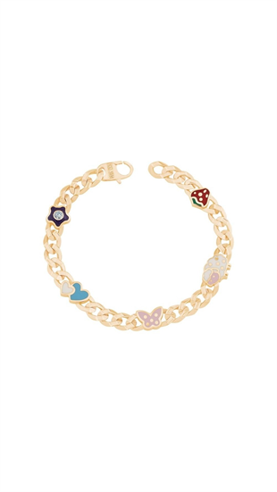 Mineli Kelebek Gurmet Bileklik Çocuk