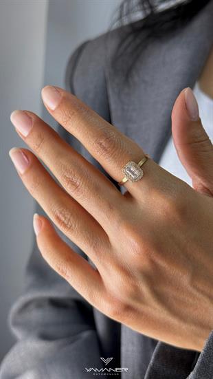 Oval Model Baget Yüzük