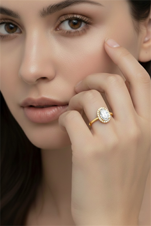 Oval Model Yüzük