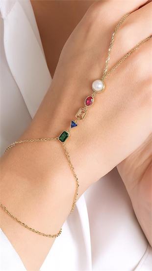 Renkli Taşlı Şahmeran