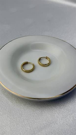 Salyangoz Model Küpe