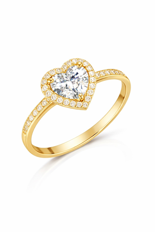 Sevgililer Günü’ne Özel Kalpli Yüzük