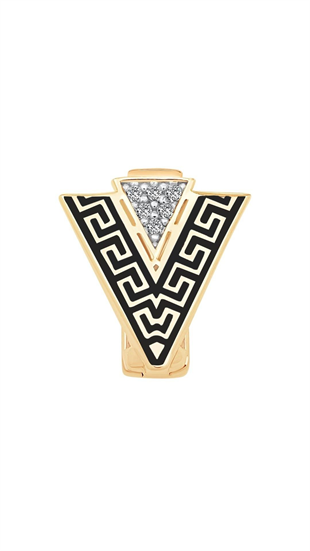 Siyah Greek Bileklik Charm