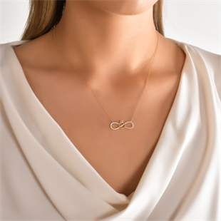 Sonsuz Aşk Tektaş Kolye