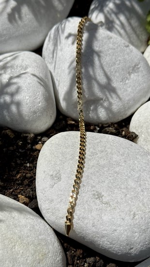 Altın Gurmet Zincir Bileklik