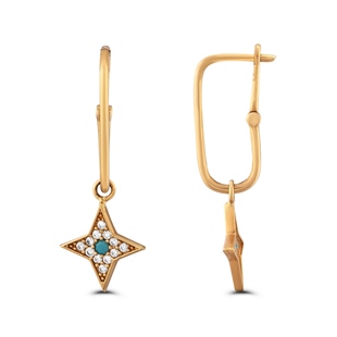 Gold Kadın Küpe