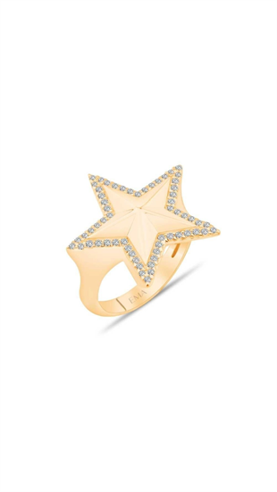 Yıldız Taşlı Yüzük