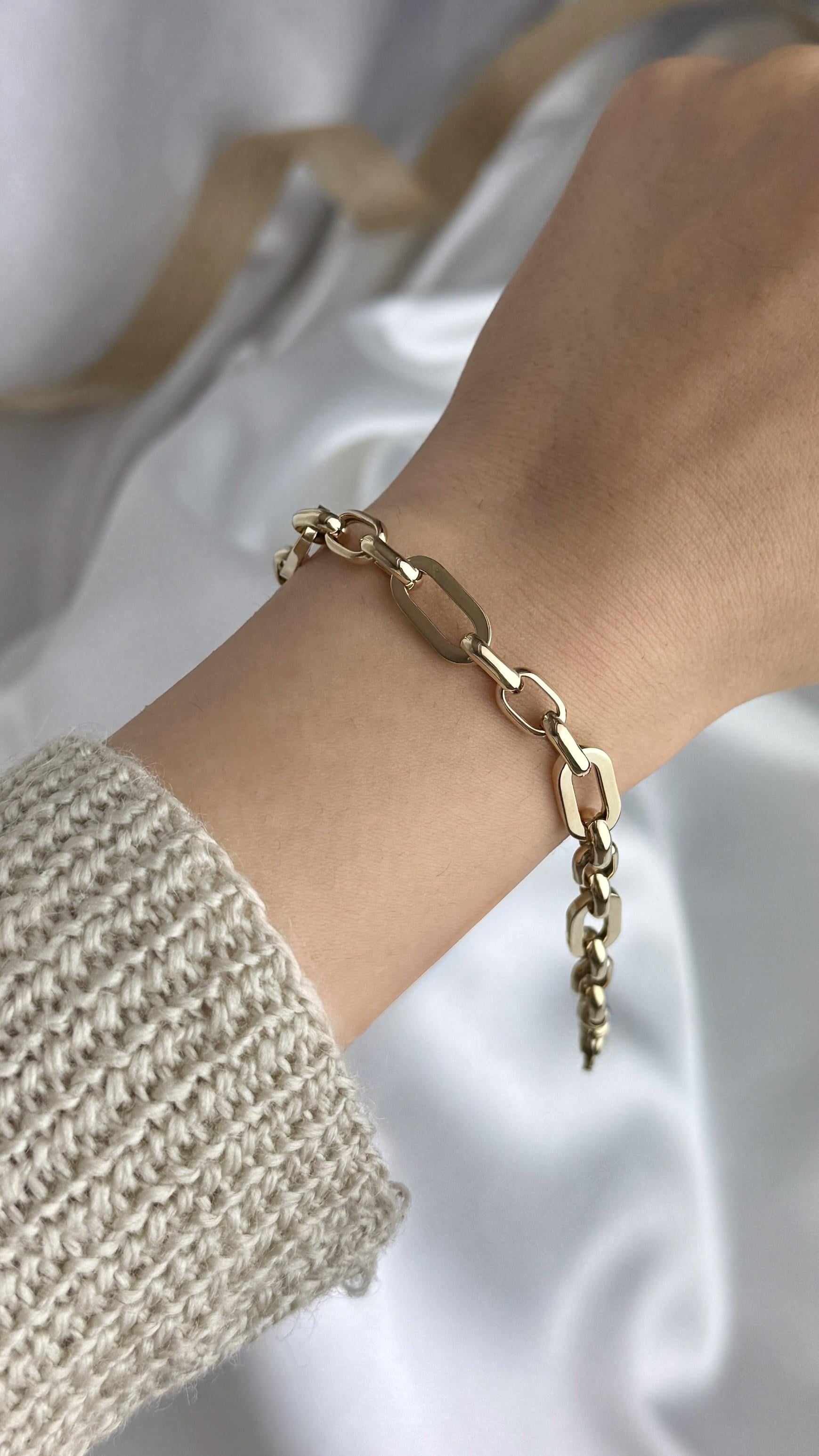 Ataç Altın Halka Bileklik