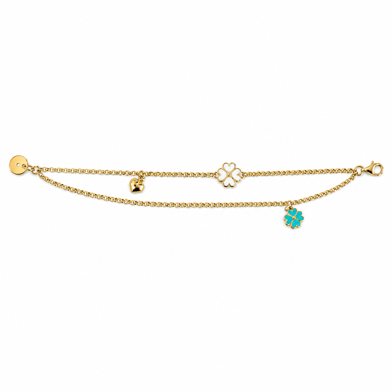 Cetaş Gold Luck Bileklik 