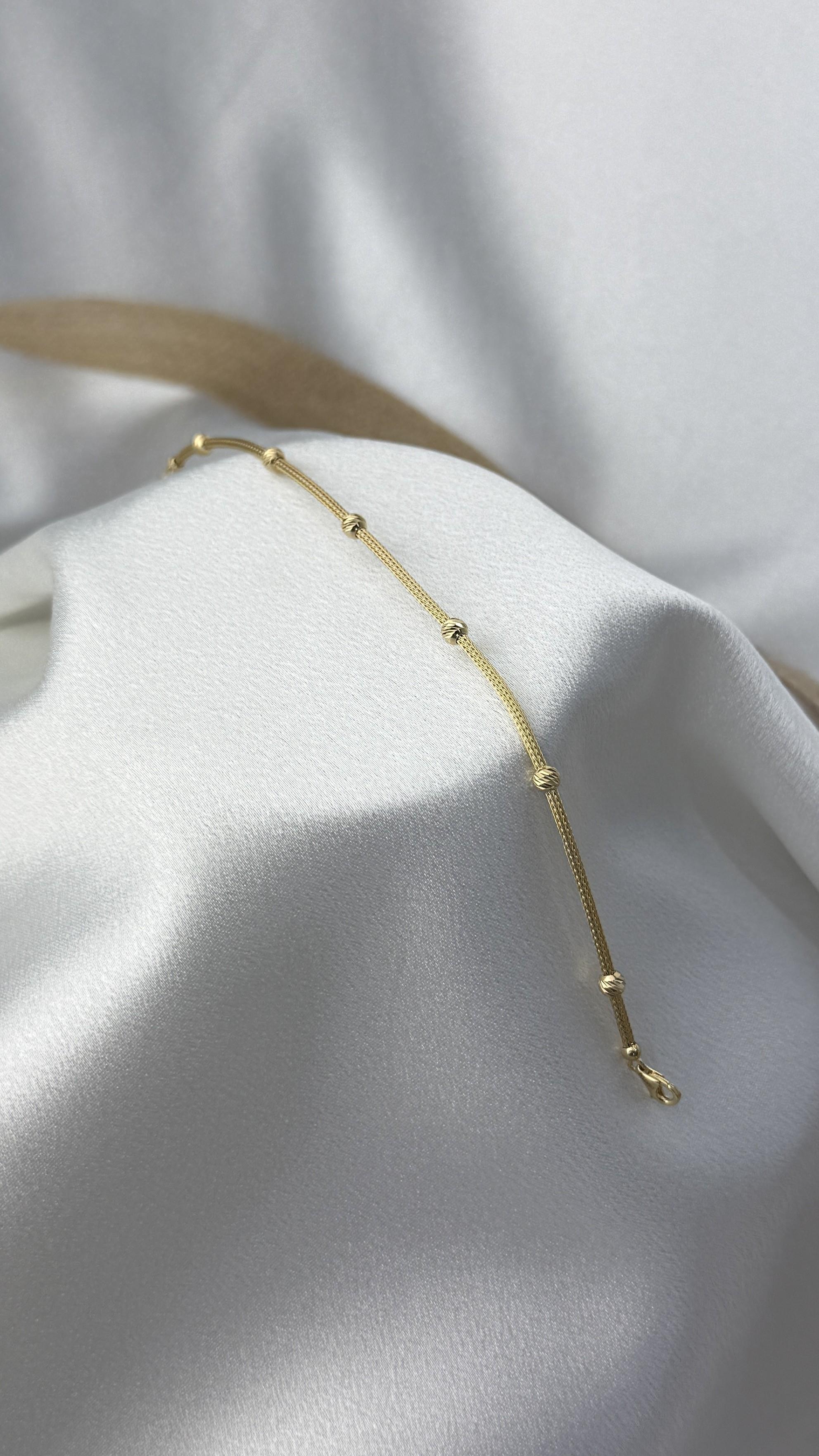 Dorika Toplu Altın Bileklik