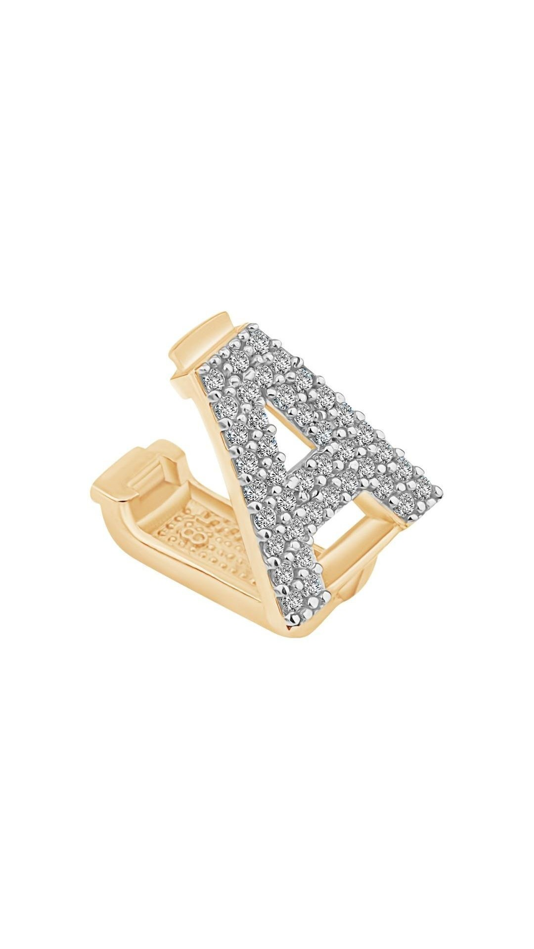 Taşlı A Harf Bileklik Charm