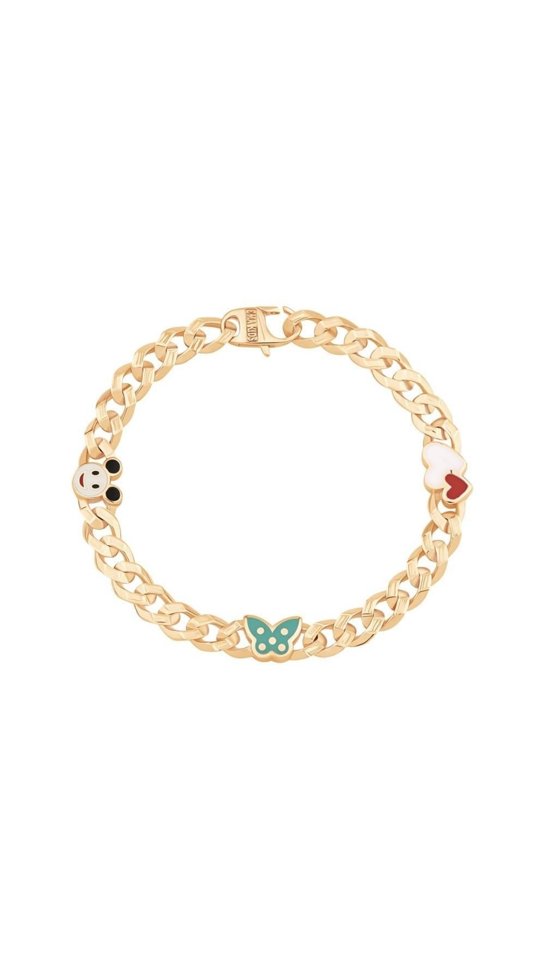 Taşlı Kelebek Gurmet Bileklik Çocuk