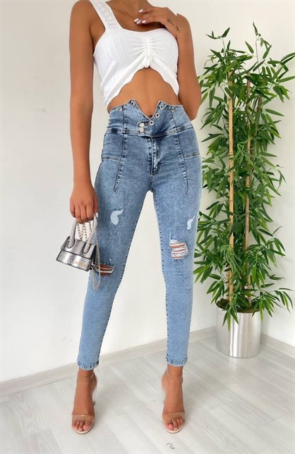 Kadın Jeans Pantolonlar, Bayan Jean Modelleri - Viyamo Butik